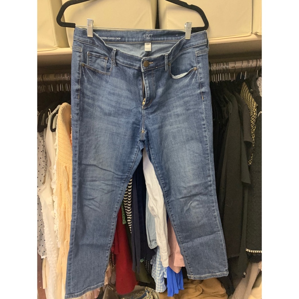 Loft cropped jeans!